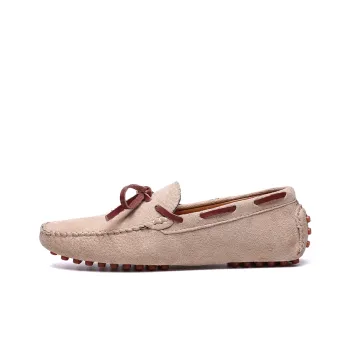 BBMTR Gommino Loafers Men Beige Yellow Black Light Brown Army Green Dark Blue