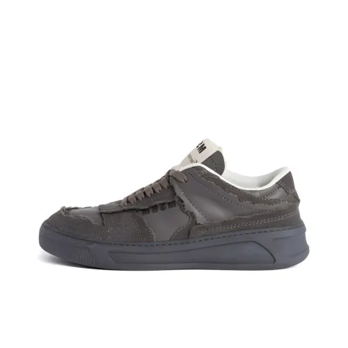 MSGM Skateboard Shoes Women's Low-Top Black