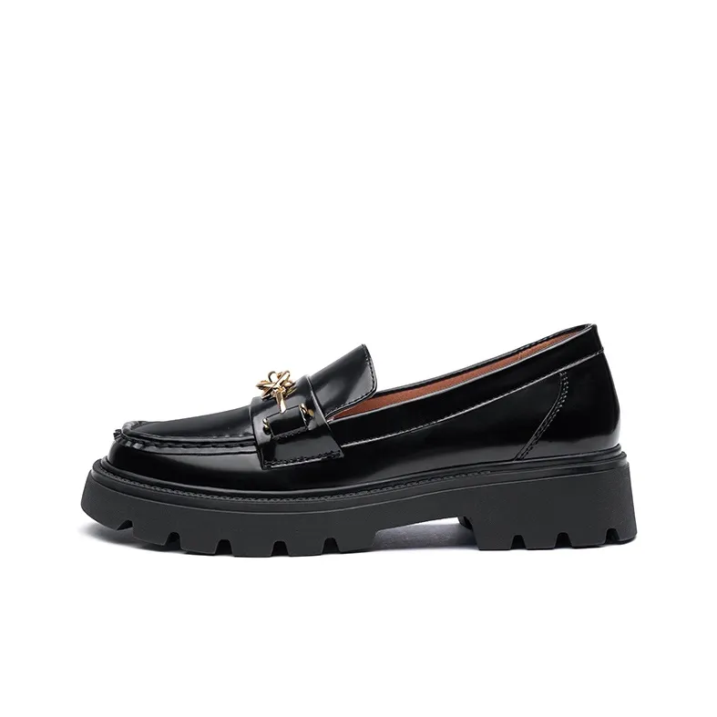 AOKANG Loafers Women's Black-1