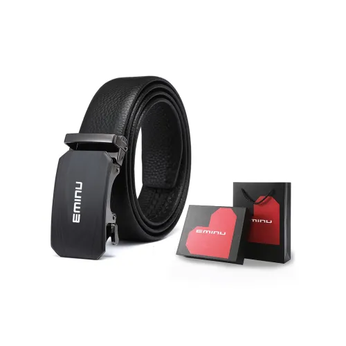 EMINU Leather Belts Men