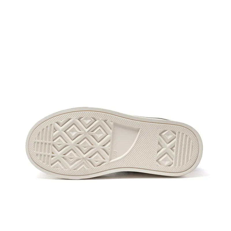 KEJIANNI Chanel-Inspired Anti-Slip And Wear-Resistant Height Increasing Low-Top Canvas Shoes Women's-4