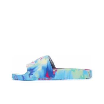 Champion Ipo Tie Dye Slide Slippers Women's Pink Yellow
