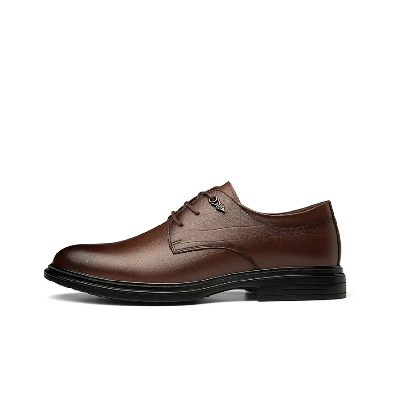CARTELO Dress Shoes Men Low Top Brown/Black-6