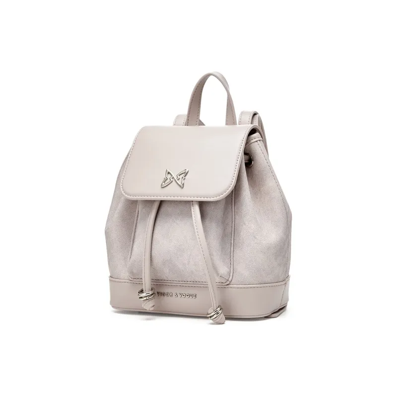 JOSINY PU Backpack Women's Apricot/Nude Pink-4