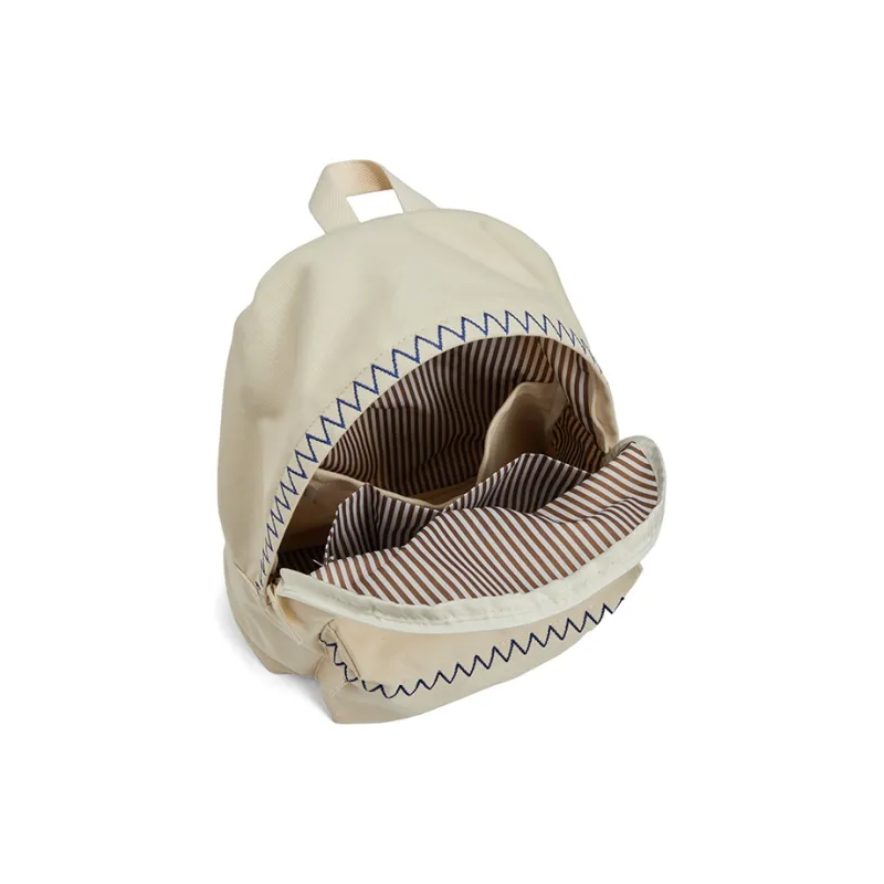 JACD Fabric Premium Backpack Regular Unisex Ecru-6