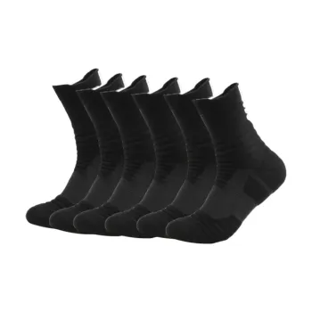 Ledomoda Basketball Socks Men's 6 Pack