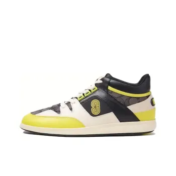 COACH Mid Top Casual Shoes Men's Black