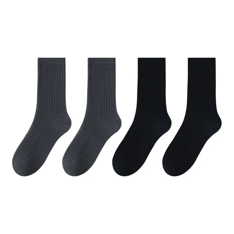 XXLLG Mid Calf Socks Women's 4 Pack-13