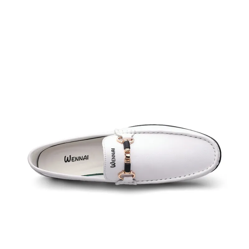 Wen Nai Casual Shoes Men's White-4