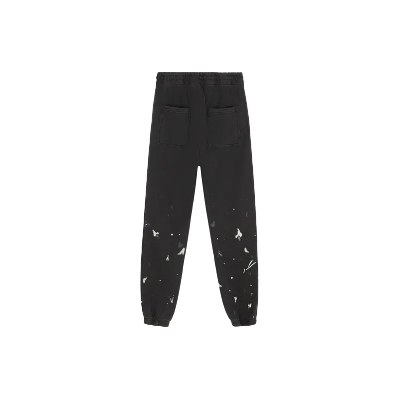 CLIMAX VISION Casual Pants Unisex Washed Black-1