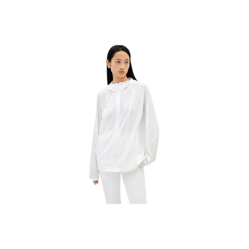 XII BASKET Sun Protection Clothing Women's White