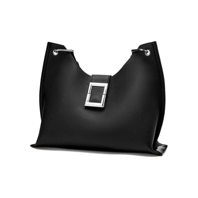 JOSINY PU Shoulder Bag Women's Black/Dark Gray/Apricot/Brown-0