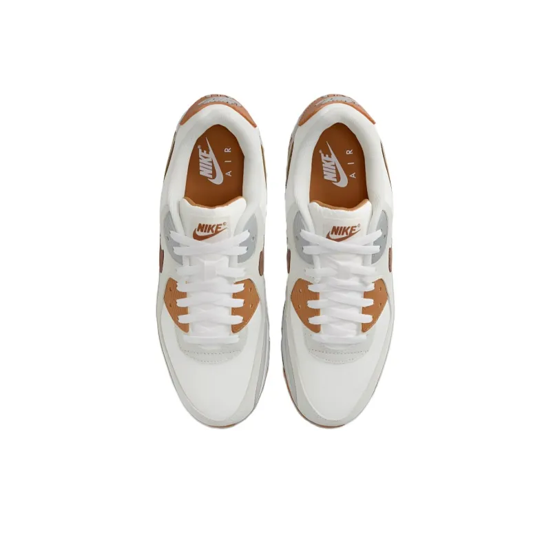 Nike Air Max 90 Summit White Monarch Light Pumice Light British Tan-2