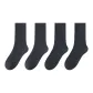 4 Pack, Thick Stripe Dark Gray X2+Pinstripe Dark Gray X2