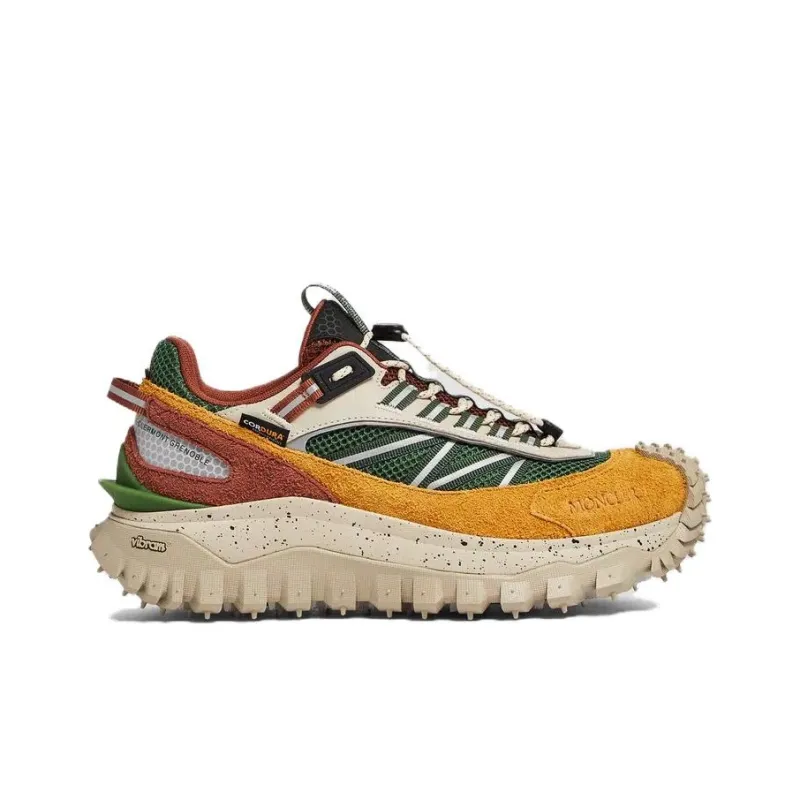 Moncler Trailgrip Suede-panel Sneakers-1