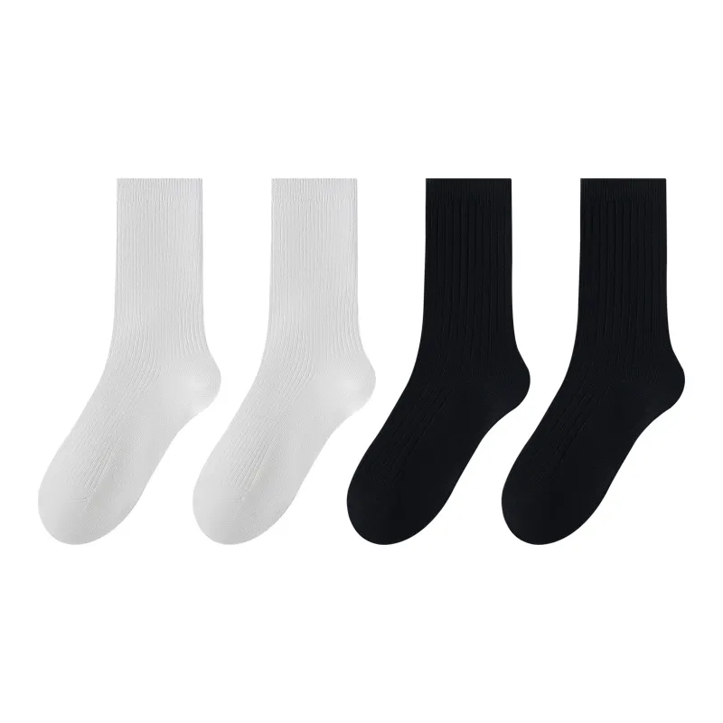 XXLLG Mid Calf Socks Women's 4 Pack-14