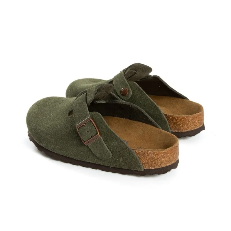 Boku Wrap toe Slippers Unisex Army Green-4