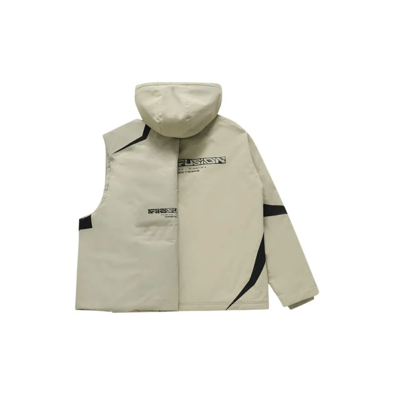FILA FUSION Puffer Jacket Men's Chestnut Brown-2