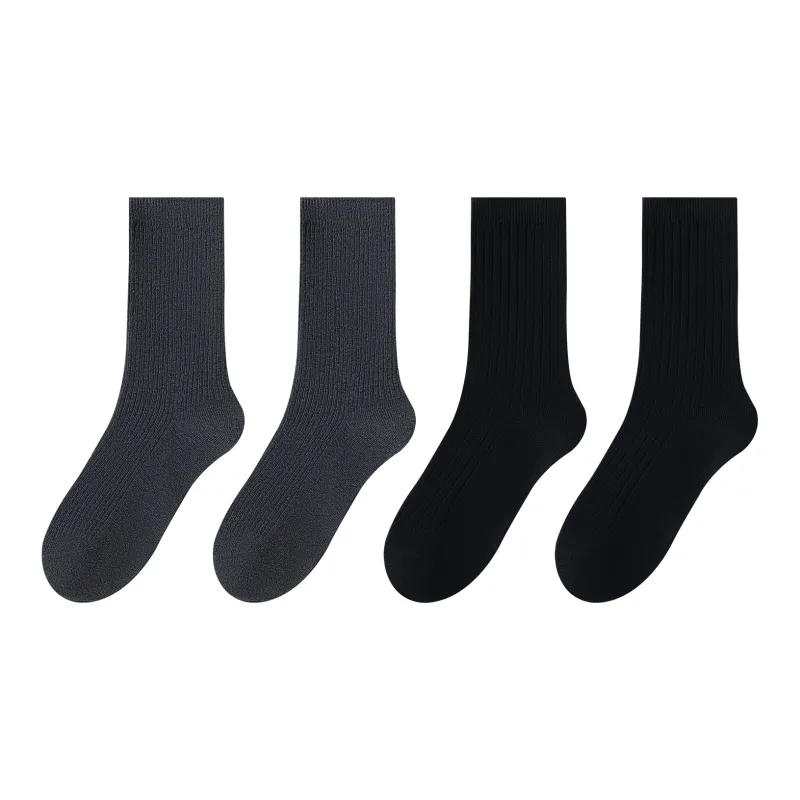 XXLLG Mid Calf Socks Women's 4 Pack-15