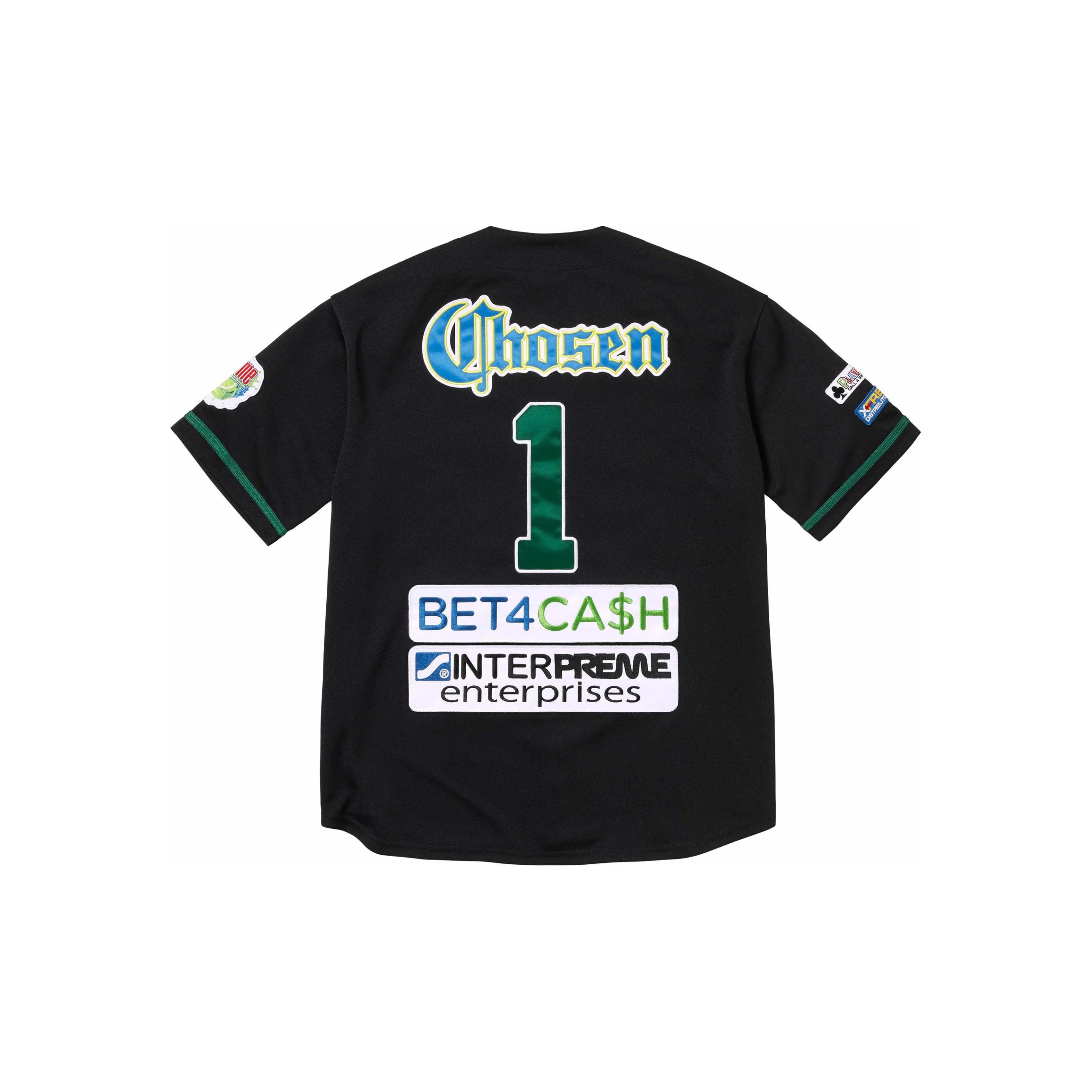 Supreme Chosen One Baseball Jersey Navy S - POIZON Supreme Chosen One Baseball Jersey Navy S - POIZON