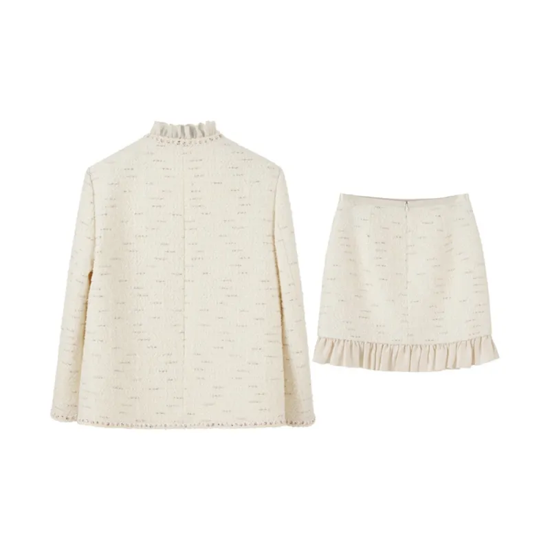 NancyCavally Skirt Set Women's Beige-1