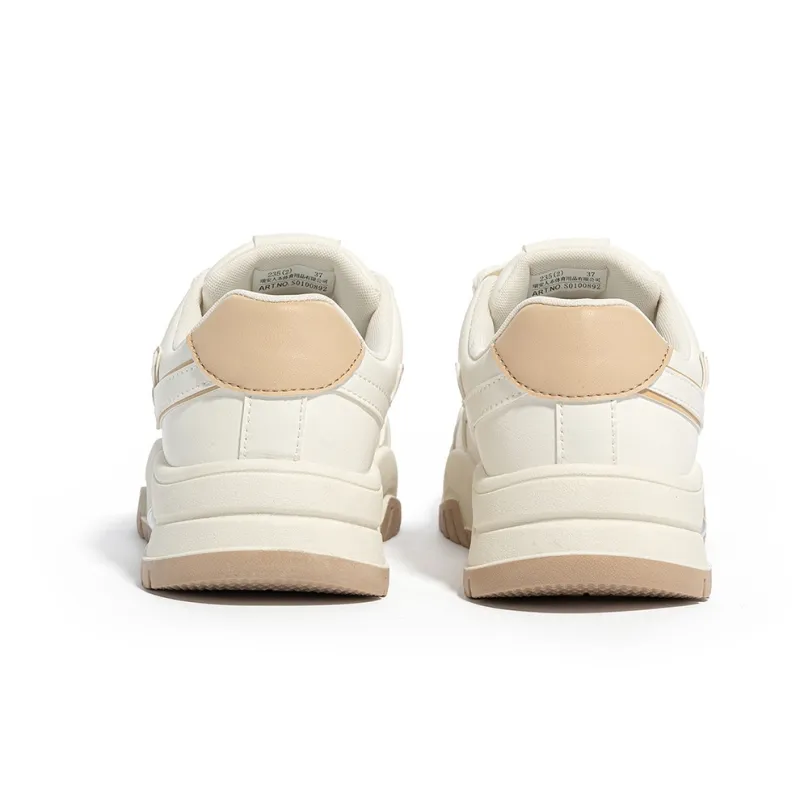 Humanism 1986 Skateboard Shoes Women's Low Top White Green/White Khaki/Pink White-15