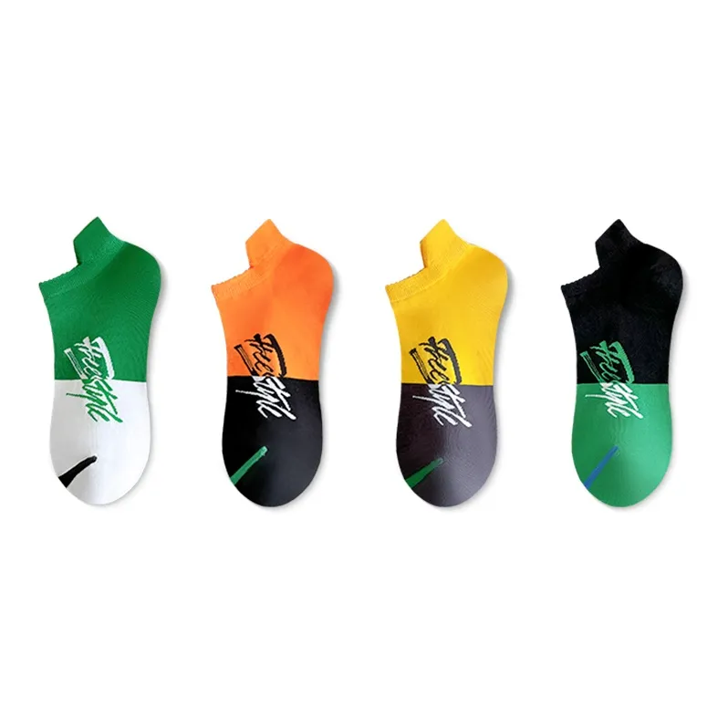 Taste The Color Ankle Socks Unisex 4 Pack-3