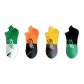 4 Pack (Black Green+Yellow Black+Orange Black+White Green)