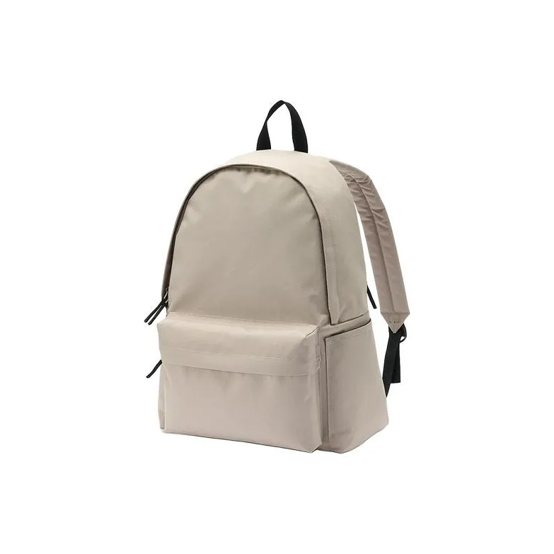 MUJI Polyester Backpack Medium Size Unisex Black/Lavender/Dark Green/Light Beige/Medium Gray-0