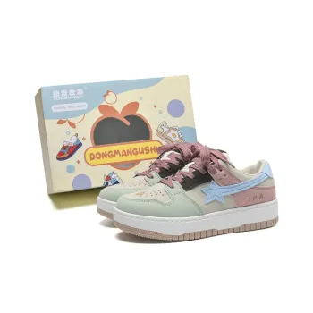 Anime Story Anti-Slip And Wear-Resistant Breathable Low-Top Skateboard Shoes Women's