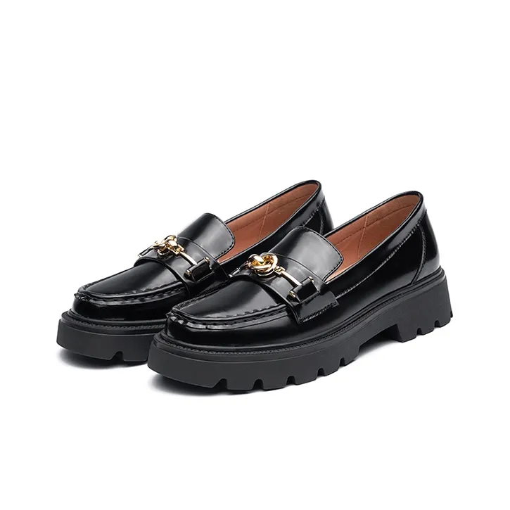 AOKANG Loafers Women's Black-2
