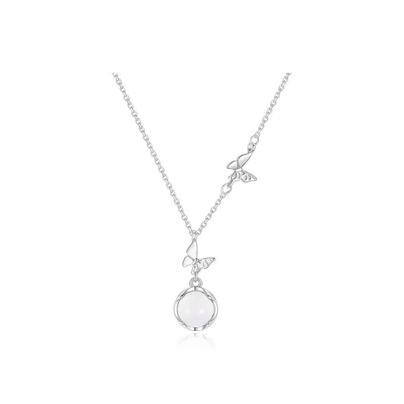 SUCH NICE Chalcedony Jade Necklaces Women's-0