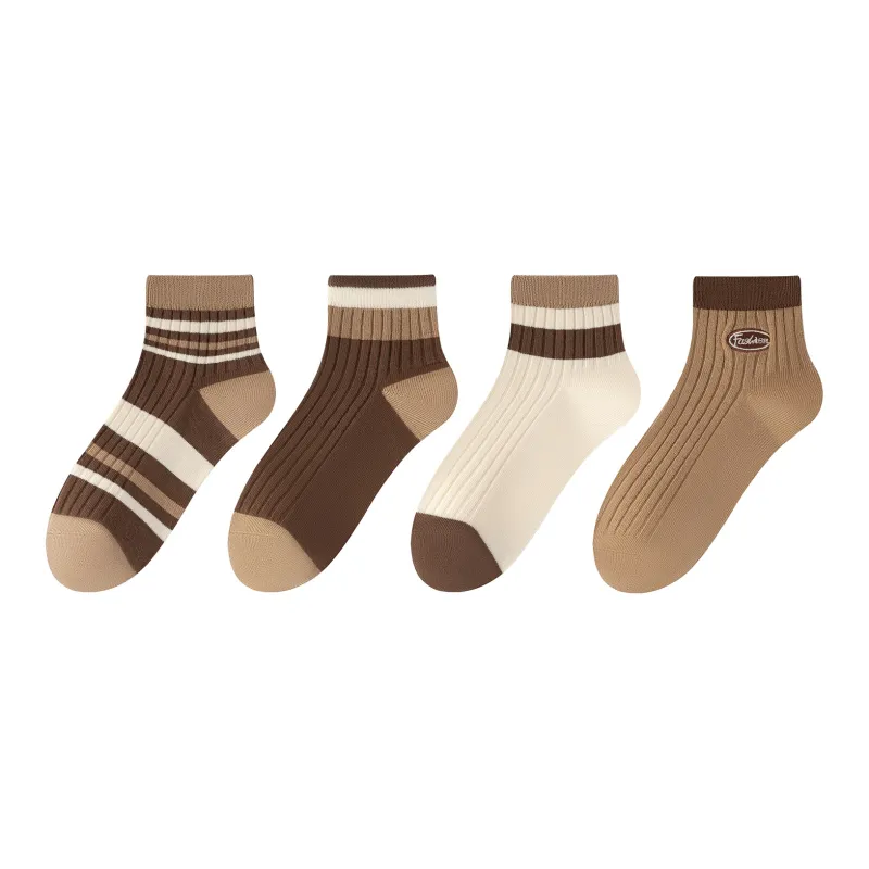 XXLLG Ankle Socks Women's 4 Pack-9