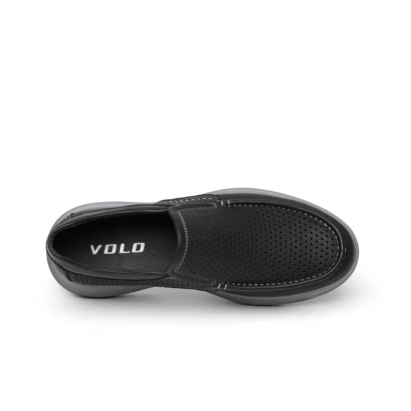 VOLO Casual Shoes Beanie Shoes Men's Black-12