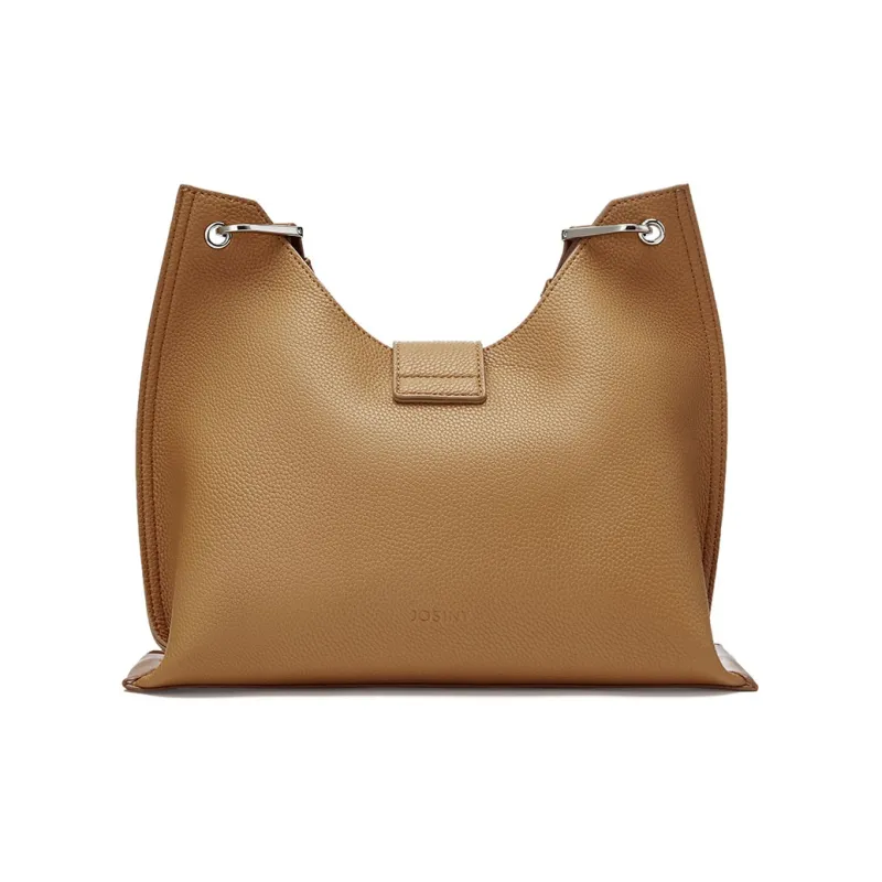 JOSINY PU Shoulder Bag Women's Black/Dark Gray/Apricot/Brown-14