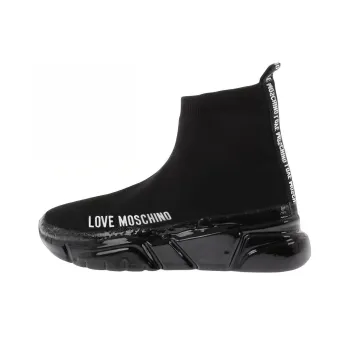 MOSCHINO High-Top Platform Shoes Women's Black