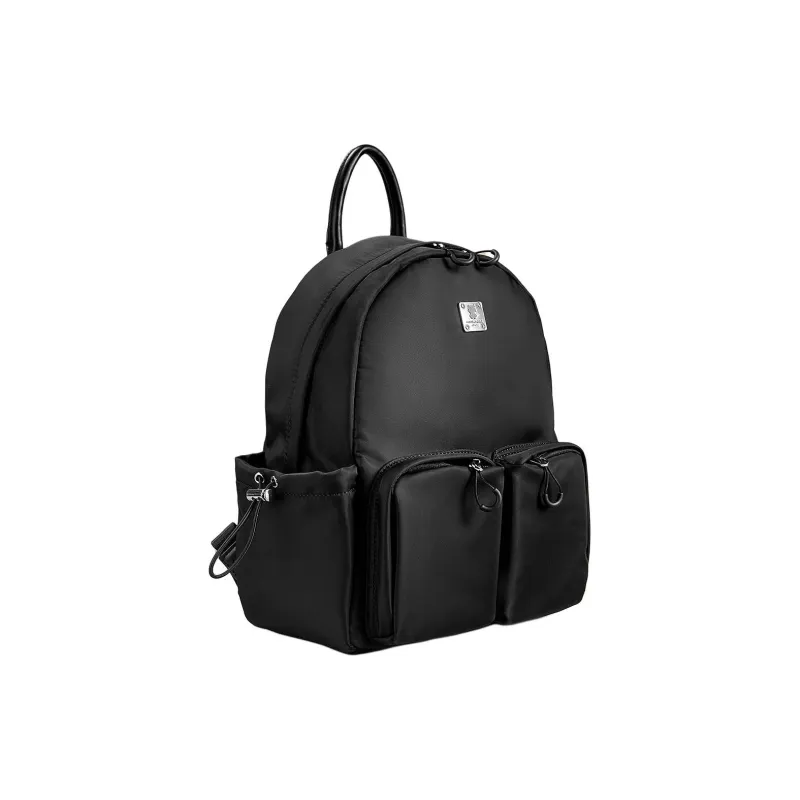 JOSINY PU Backpack Unisex Black-3