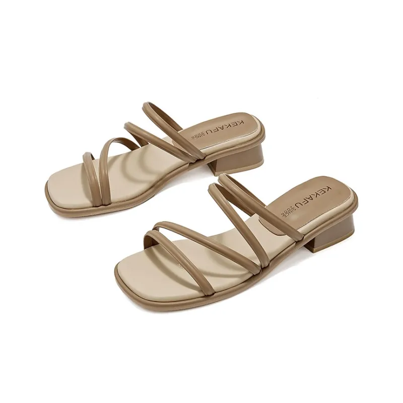 KEKAFU Slide Slippers 3cm Women's-13