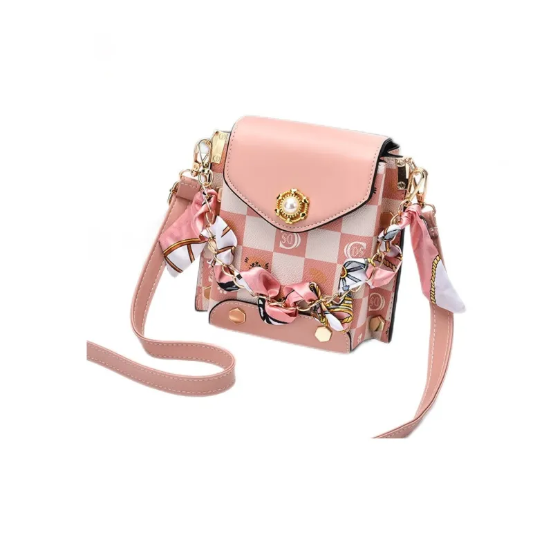 Weymond PU Shoulder Bag Crossbody Bag With Cell Phone Pouch Women's Khaki/Ecru/Green/Coffee/Pink-3