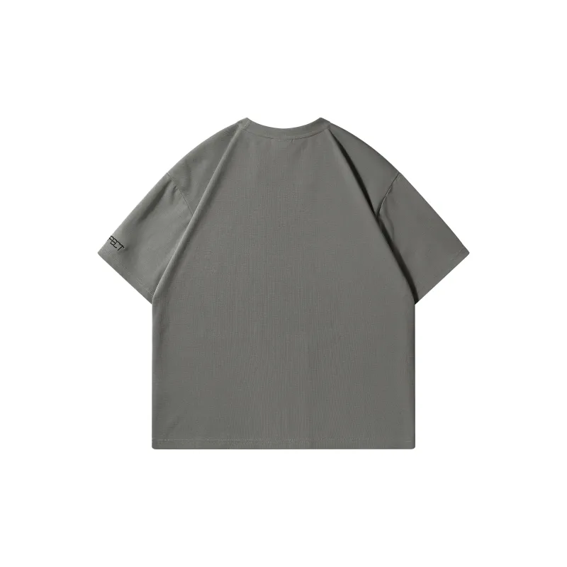 SIDEEFFECT Short Sleeved T Shirts Summer Unisex Black-15