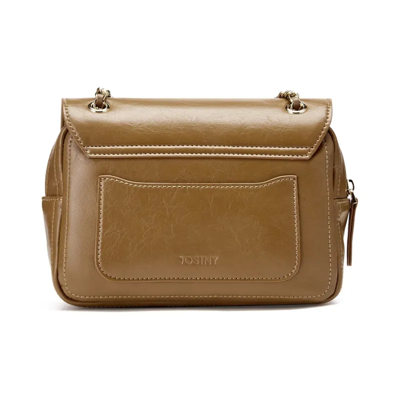 JOSINY PU Shoulder Bag, Crossbody Bag Women's Black/Brown/Coffee-6