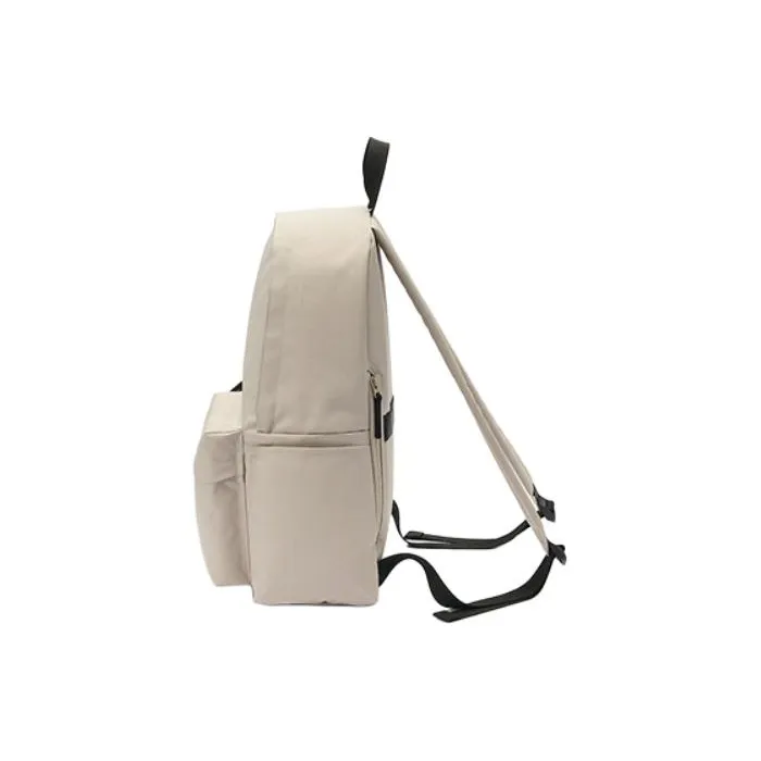 MUJI Polyester Backpack Medium Size Unisex Black/Lavender/Dark Green/Light Beige/Medium Gray-1