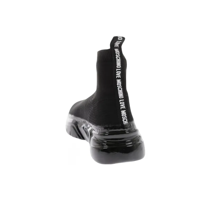MOSCHINO High-Top Platform Shoes Women's Black-2
