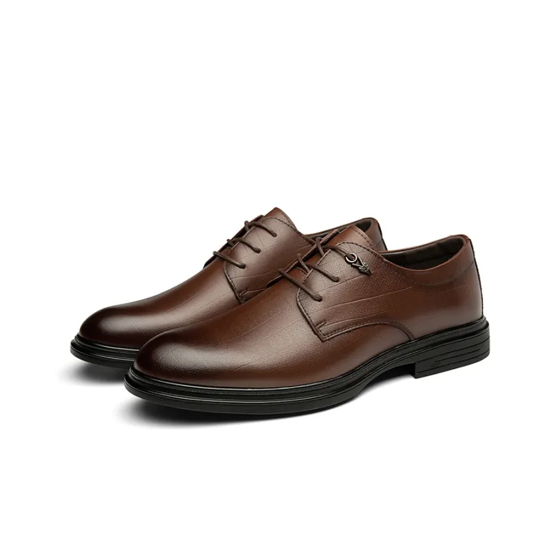 CARTELO Dress Shoes Men Low Top Brown/Black-7