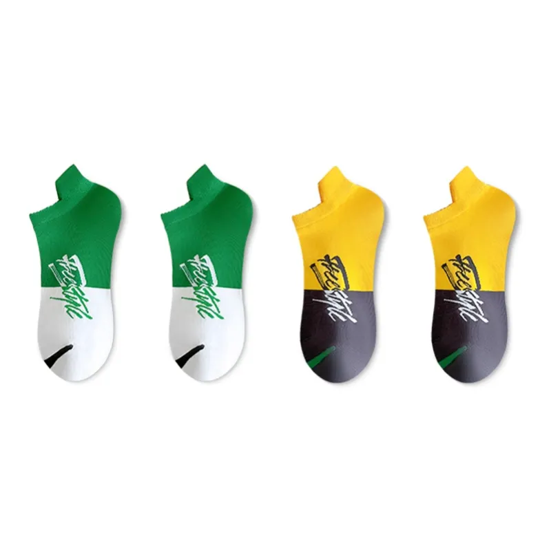 Taste The Color Ankle Socks Unisex 4 Pack-7
