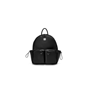 JOSINY PU Backpack Unisex Black
