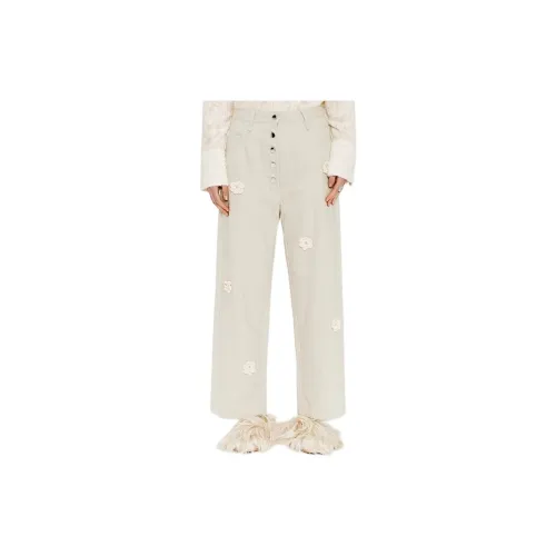 SONG FOR THE MUTE Casual Pants Women's Bone