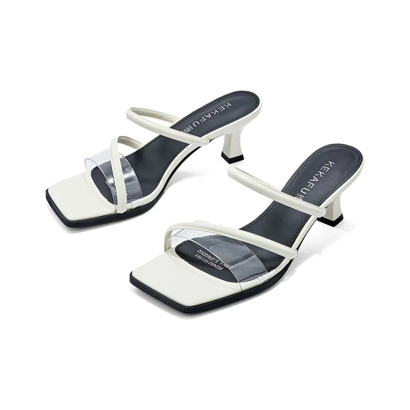 KEKAFU Slide Slippers With Strap 5.5cm Women's-8