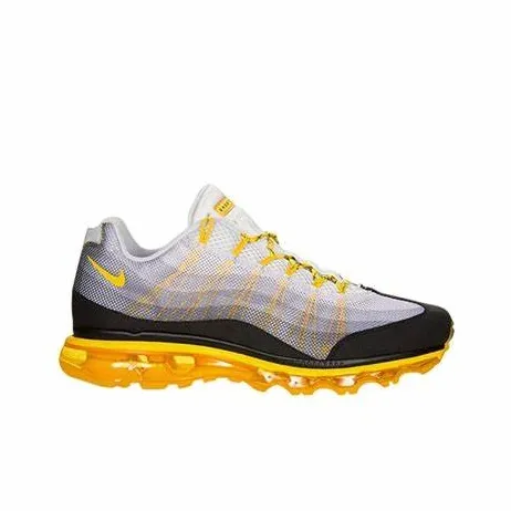 Nike Air Max 95 Dynamic Flywire LAF Livestrong Wear-resistant And Lightweight Low-Top Casual Shoes Unisex Gray White-1