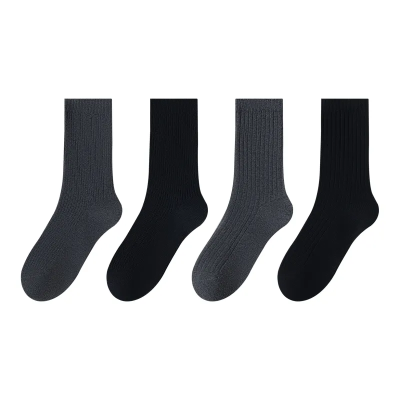 XXLLG Mid Calf Socks Women's 4 Pack-9